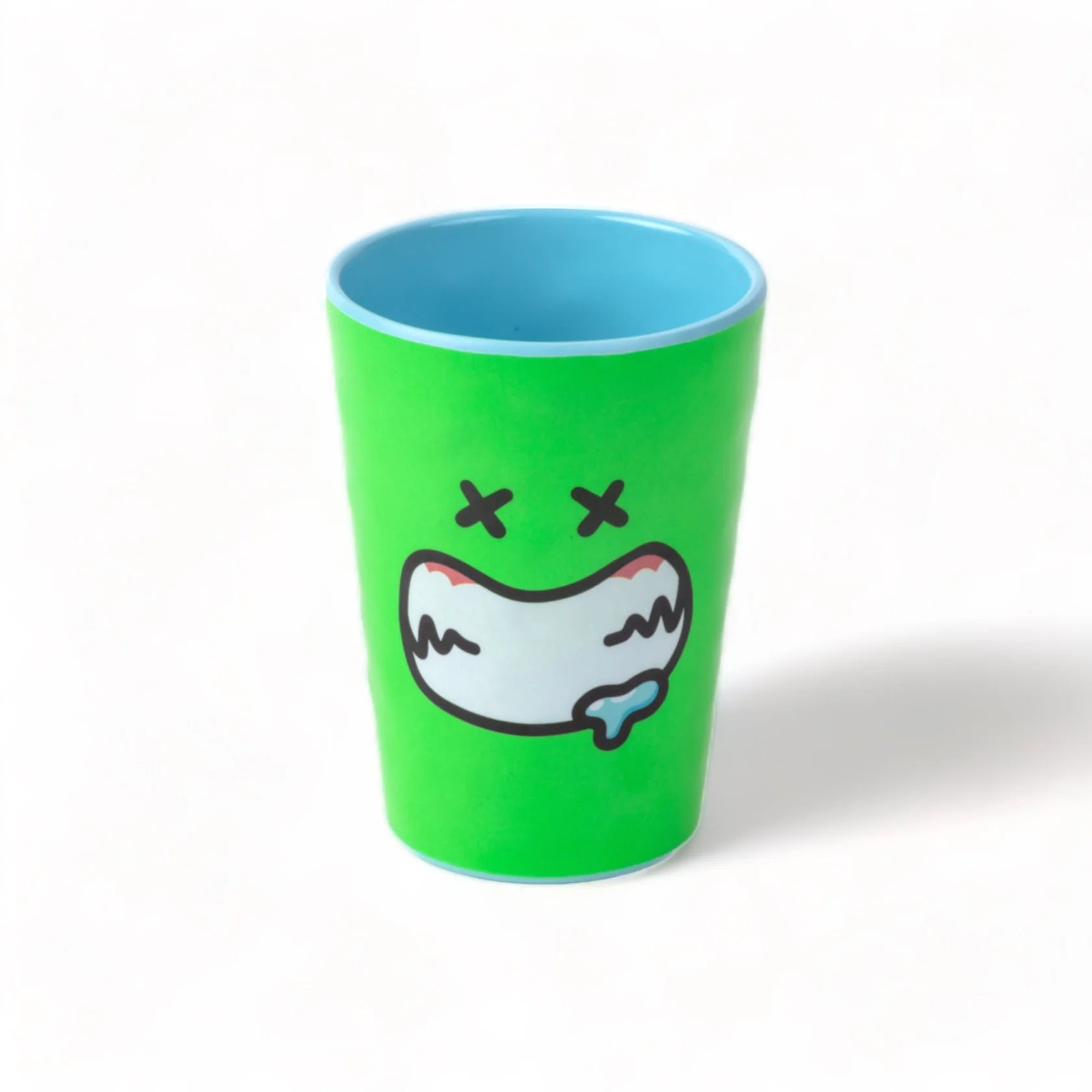 Vaso de agua de melamina con diseño de monstruo
