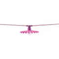 Pantalla de lámpara rosa de silicona para interior y exterior