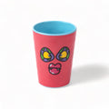 Vaso de agua de melamina con diseño de monstruo